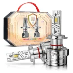 LED lemputes automiobiliui H11 H8 H9 65W