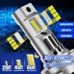 H7 LED lemputės NextLevel – integruoti 16 LED lustų maksimaliam ryškumui