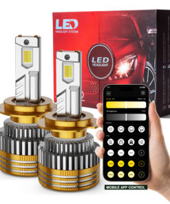 H8 H9 H11 LED lemputės automobilių žibintams – modernus halogeninių lempučių atnaujinimas ryškesnei ir baltesnei šviesai kelyje