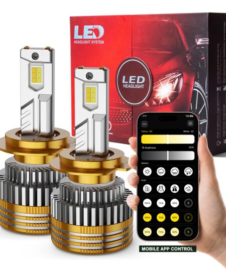 H8 H9 H11 LED lemputės automobilių žibintams – modernus halogeninių lempučių atnaujinimas ryškesnei ir baltesnei šviesai kelyje