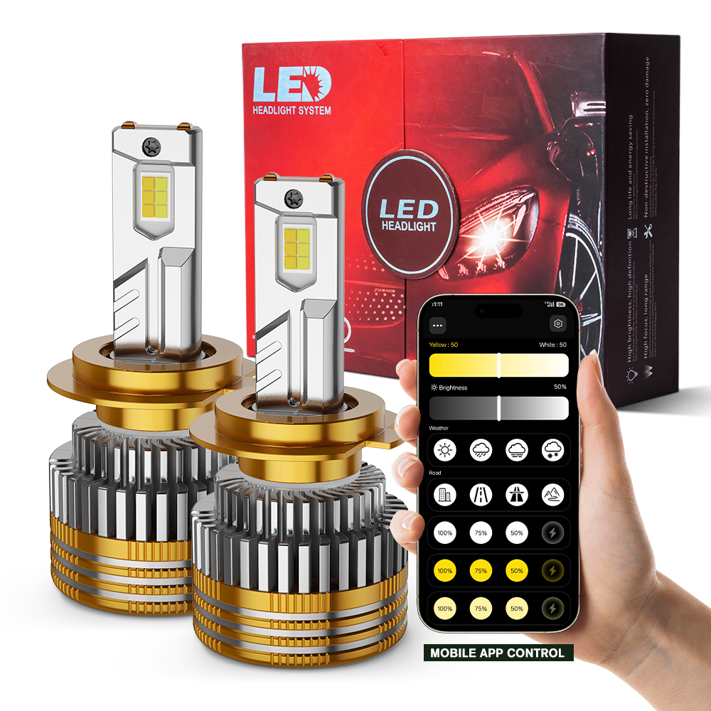 H8 H9 H11 LED lemputės automobilių žibintams – modernus halogeninių lempučių atnaujinimas ryškesnei ir baltesnei šviesai kelyje