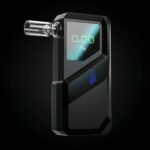 Profesionalus alkotesteris DriveGuard S1 MAX su spalvotu ekranu ir stikliniu kandikliu