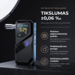 Alkotesteris su keičiamu elektrocheminiu jutikliu ir ±0,06 promilės tikslumu