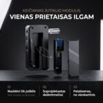Alkotesterio keičiamas jutiklio modulis, išimtas iš korpuso